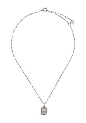 SHAY 18K black gold diamond necklace