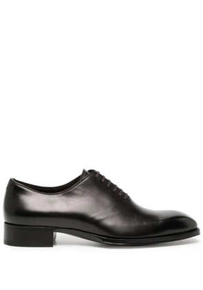 TOM FORD Claydon leather Oxford shoes - Black