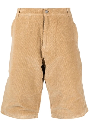 ERL corduroy stretch-cotton shorts - Neutrals