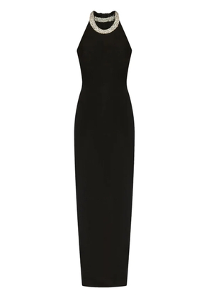 Balmain crystal-embellished maxi dress - Black