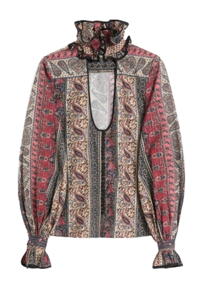 Valentino Garavani Voyage Imaginaire-print shirt - Red