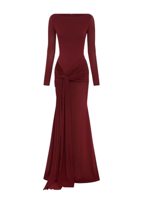 Alex Perry draped dress - Red