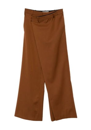 Monse foldover trousers - Brown