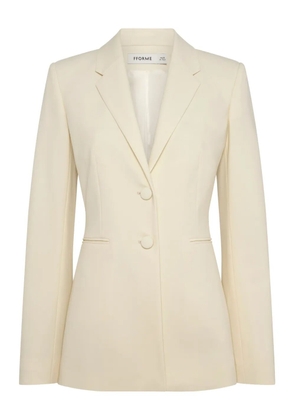 FFORME Bennet single-breasted blazer - White