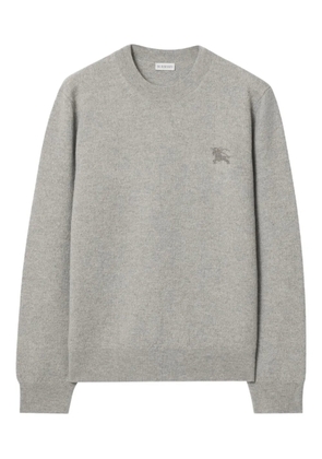 Burberry logo-detail wool sweater - Grey