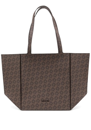 Michael Kors large Jordi tote bag - Brown