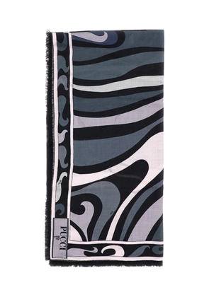 PUCCI abstract-print scarf - Black