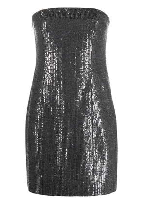 ROTATE BIRGER CHRISTENSEN sequin-embellished strapless minidress - Black