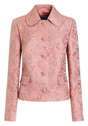 Dolce & Gabbana DNA jacquard jacket - Pink