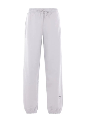 adidas by Stella McCartney logo-detail drawstring track pants - Grey