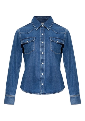 FRAME chest-pocket shirt - Blue