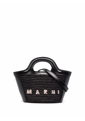 Marni micro Tropicalia tote bag - Black
