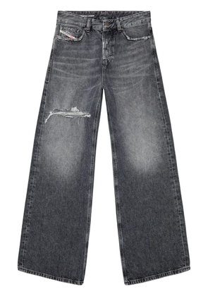 Diesel 1996 D-Sire low-rise wide-leg jeans - Grey
