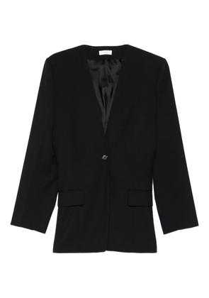 TOTEME Slouch single-button blazer - Black