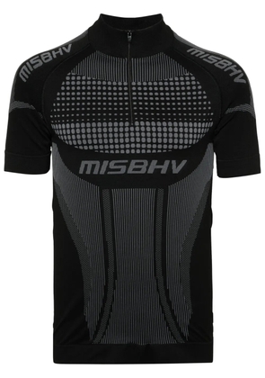 MISBHV zip-up performance T-shirt - Black