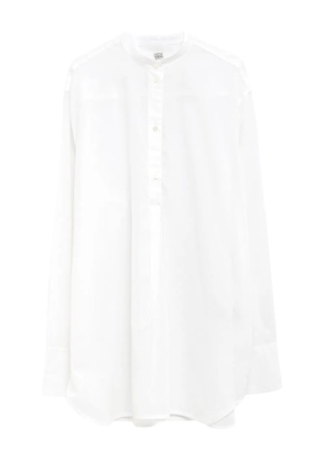 TOTEME long-sleeve button-up shirt - White