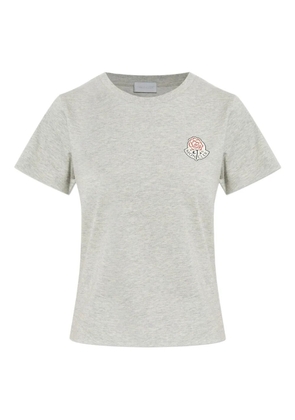 Moncler logo-detail T-shirt - Grey