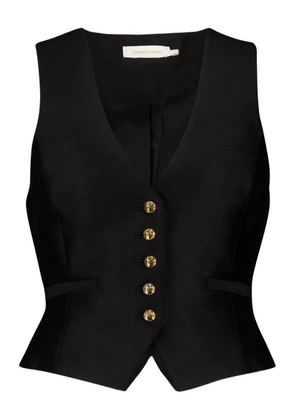 ZIMMERMANN buttoned adjustable waistcoat - Black