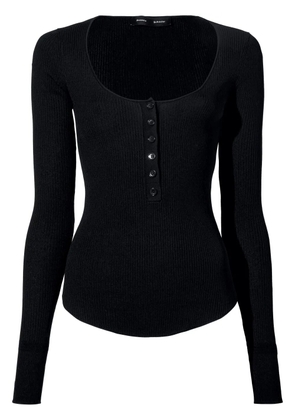 Proenza Schouler Boyd Henley jumper - Black