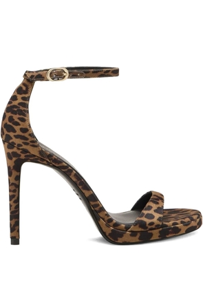 Stuart Weitzman platform ankle-strap sandals - Brown
