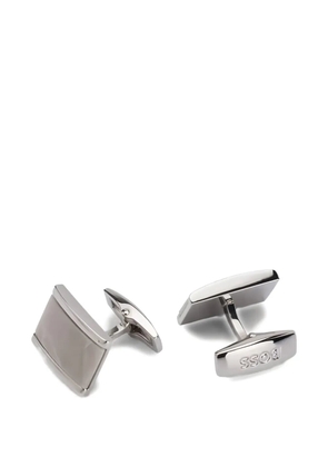 BOSS Marble cufflinks - Silver