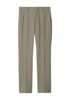 Burberry wool tailored trousers - Green