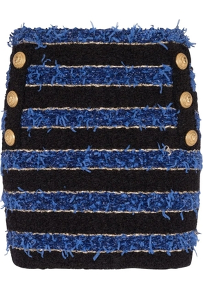 Balmain button-detail pencil skirt - Black