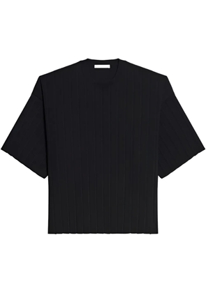 Helmut Lang ribbed T-shirt - Black