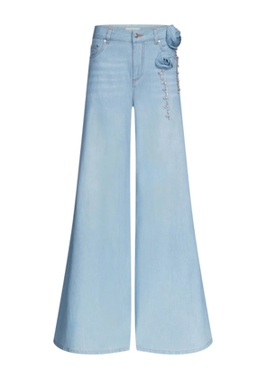 AREA wide-leg jeans - Blue