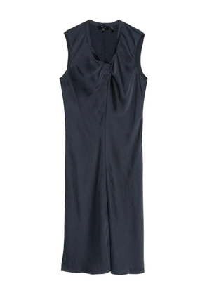 Theory twisted sleeveless dress - Blue