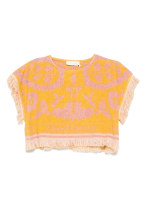 ZIMMERMANN Zim Wylie T-shirt - Yellow