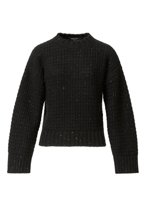 Fabiana Filippi sequin-embellished sweater - Black