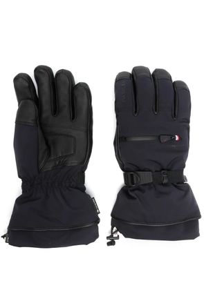Moncler Grenoble padded gloves - Blue