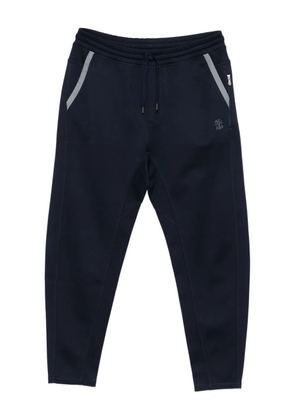 Brunello Cucinelli drawstring-cuff track pants - Blue