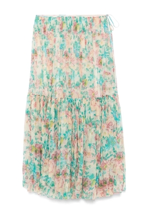 Chloé printed maxi skirt - Neutrals