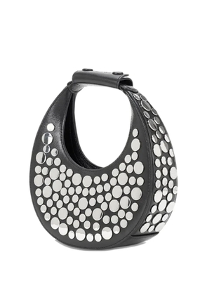 STAUD Goodnight Moon studded shoulder bag - Black