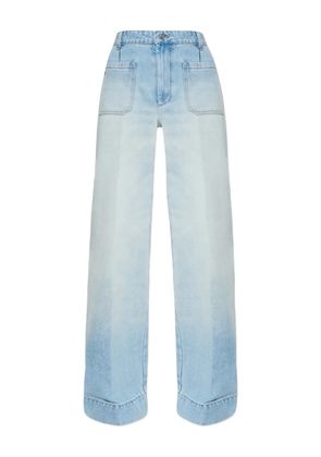 Victoria Beckham patch-pocket jeans - Blue