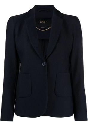 Seventy single-breasted suit jacket - Blue