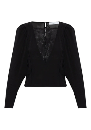 IRO lace-panelled blouse - Black