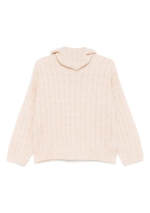 Brunello Cucinelli mohair-cotton-blend sweater - Neutrals