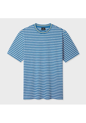 PS Paul Smith Blue Stripe T-Shirt