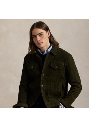 Suede Trucker Jacket