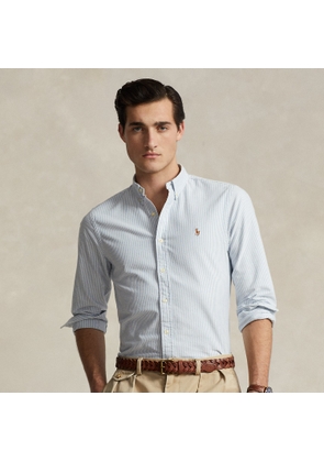 Slim Fit Striped Oxford Shirt