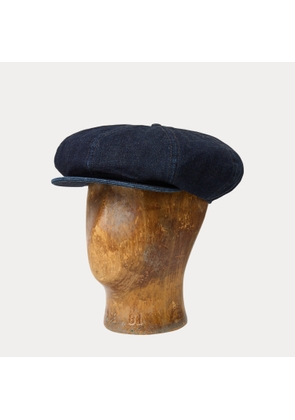 Indigo Denim Newsboy Cap