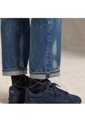 Heritage Court II Suede Trainer