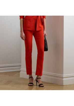 Stretch Cady Cropped Trouser