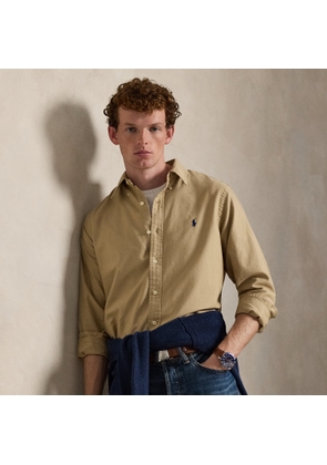 Custom Fit Garment-Dyed Oxford Shirt