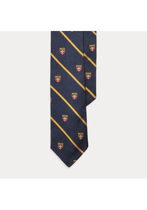 Striped Silk Narrow Club Tie