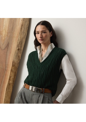 Silk-Cashmere Sleeveless Jumper