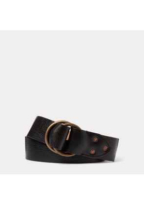 Leather Double-O-Ring Belt